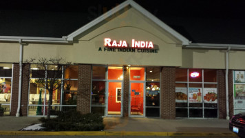 Raja India outside