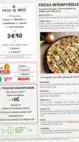 La Pizza De Nico Le Pian Médoc menu