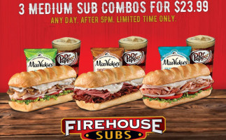 Firehouse Subs Forum Center food