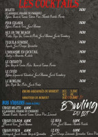 Bowling Du Lot menu