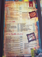 Tequila's Mexican Grill menu