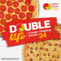 Peter Piper Pizza food