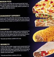 Taco Bell menu