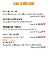 Le Campus menu