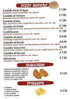 Pizzeria Club Domenica menu