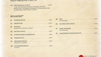 Cafe Sparta menu