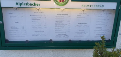 Landgasthof Adler Uwe Becht menu