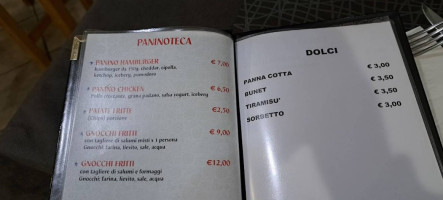 Pizzeria Contro Corrente menu