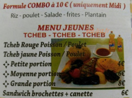 Chez Mété menu