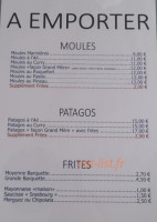 Snack Martin menu