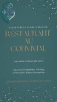 Au Convivial menu