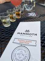 Mammoth Distilling Cocktail Lounge food