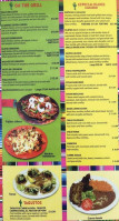 El Cazador Mexican menu