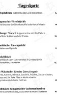 Gasthof Zur Post menu