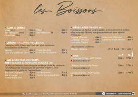 Basilic Co Albi (teyssier) menu