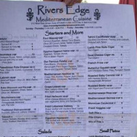 River’s Edge Mediterranean Cuisine menu