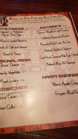 B-man's 140 Tavern menu
