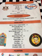 Siren's Cove Cafe menu