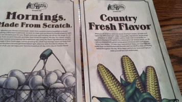 Cracker Barrel menu