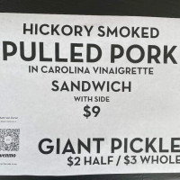 Catskill Smokehouse menu