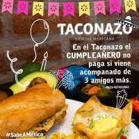 Taconazo food