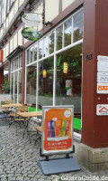 Café Naturkost Faubel inside