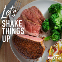 Outback Steakhouse food