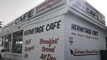 Hermitage Cafe outside