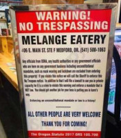 Melange Eatery food