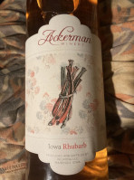 Ackerman Winery menu