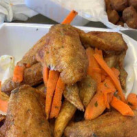 Old School Hot Wings food