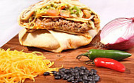 Cuates Burger Taco food