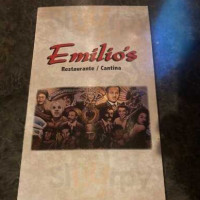Emilio's Cantina menu