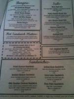 Ed's Steakhouse menu