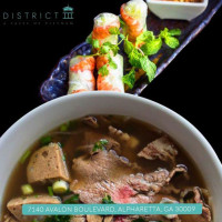 District Iii food