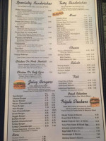 Schodack Diner menu