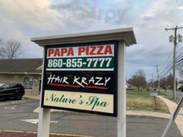 Papa Pizza outside