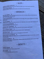 Bourbon Mill menu