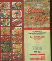 China Cafe menu