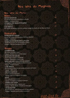 Couscous Pirouss menu