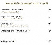 Schillinger menu