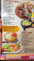 Old Mexico menu