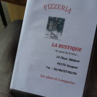 La Terrasse menu