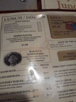 Mayberry Junction menu