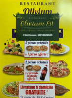Olivium Est menu