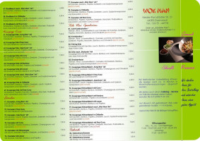 Wok Man menu