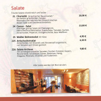 Diogenes Griechisches Restaurant menu