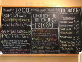 Organic Roots Market Deli menu