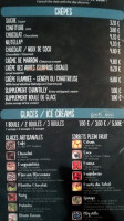 Le Bouj menu