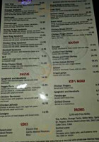 Zois Harbor Lights menu